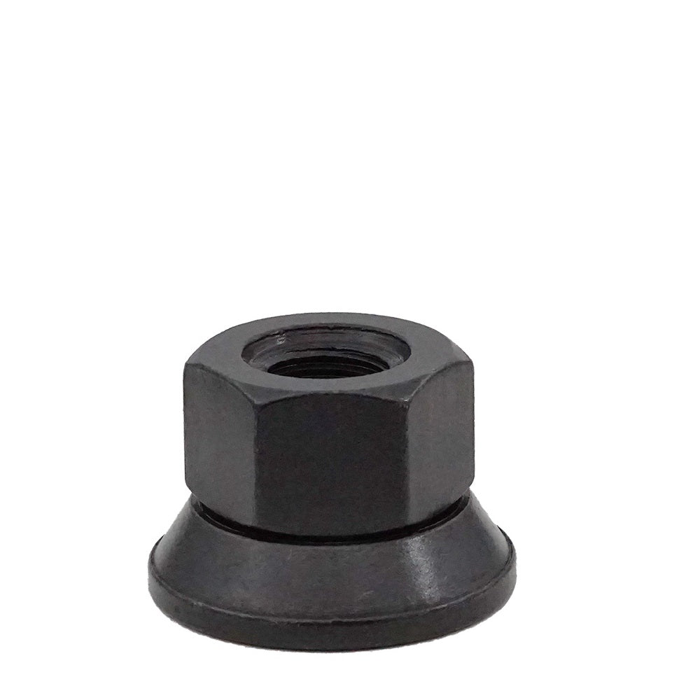 9/16 Flat Seat Truck/Trailer Lug Nut 27mm Hex Black - Vista Wheel Accessories DPC60296