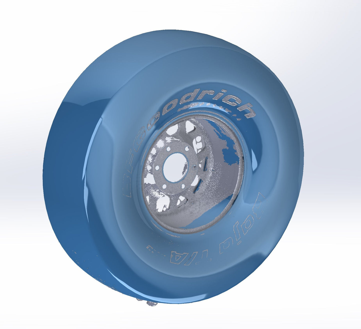 3D Scan: BFG KR3 40" Tire