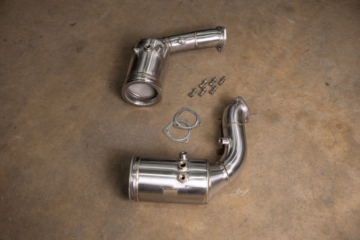Porsche Cayenne Turbo S/GT/GTS 400 Cell Catted Downpipes
