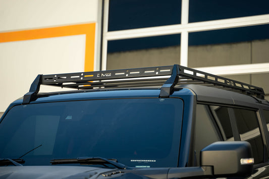 DV8 Offroad 2021-2024 Ford Bronco | 4-Door Hard Top Roof Rack RRBR-02