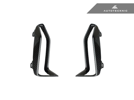 AutoTecknic Dry Carbon Front Bumper Grille Trim Set - G20 M340i M-Sport Pre-LCI