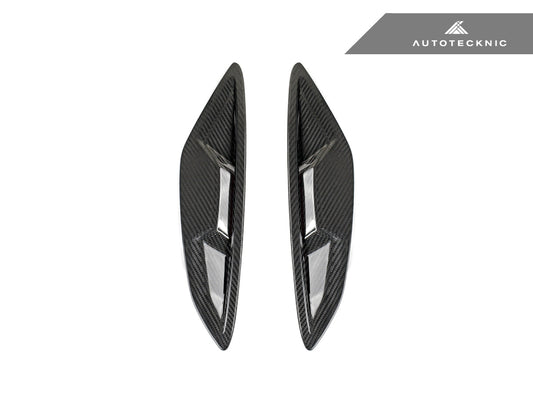 AutoTecknic Dry Carbon Fiber Fender Trim Set - G14/ G15/ G16 8-Series