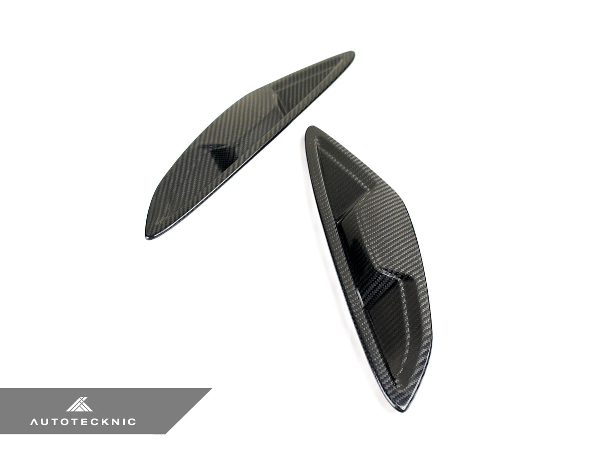 AutoTecknic Dry Carbon Fiber Fender Trim Set - G14/ G15/ G16 8-Series