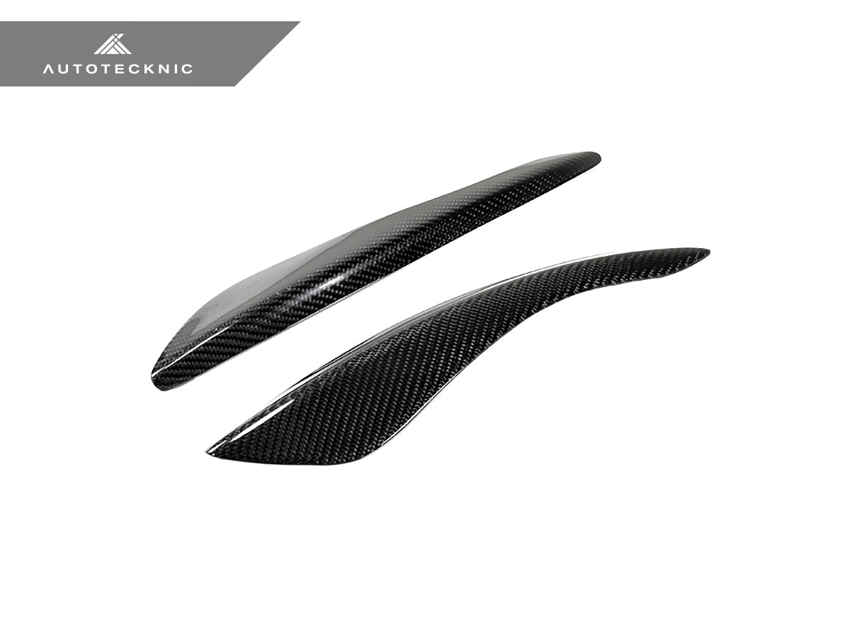 AutoTecknic Carbon Fiber Headlight Trim Set - Infiniti G35 Coupe