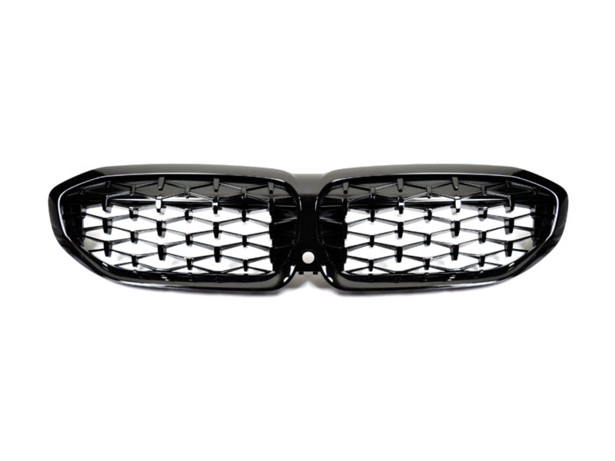 AutoTecknic Glazing Black Front Grille - BMW G20 M340I Pre-LCI