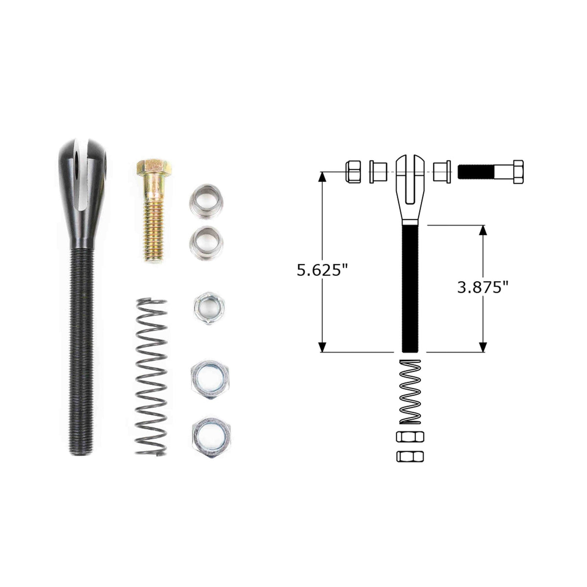 Limit Strap Clevis