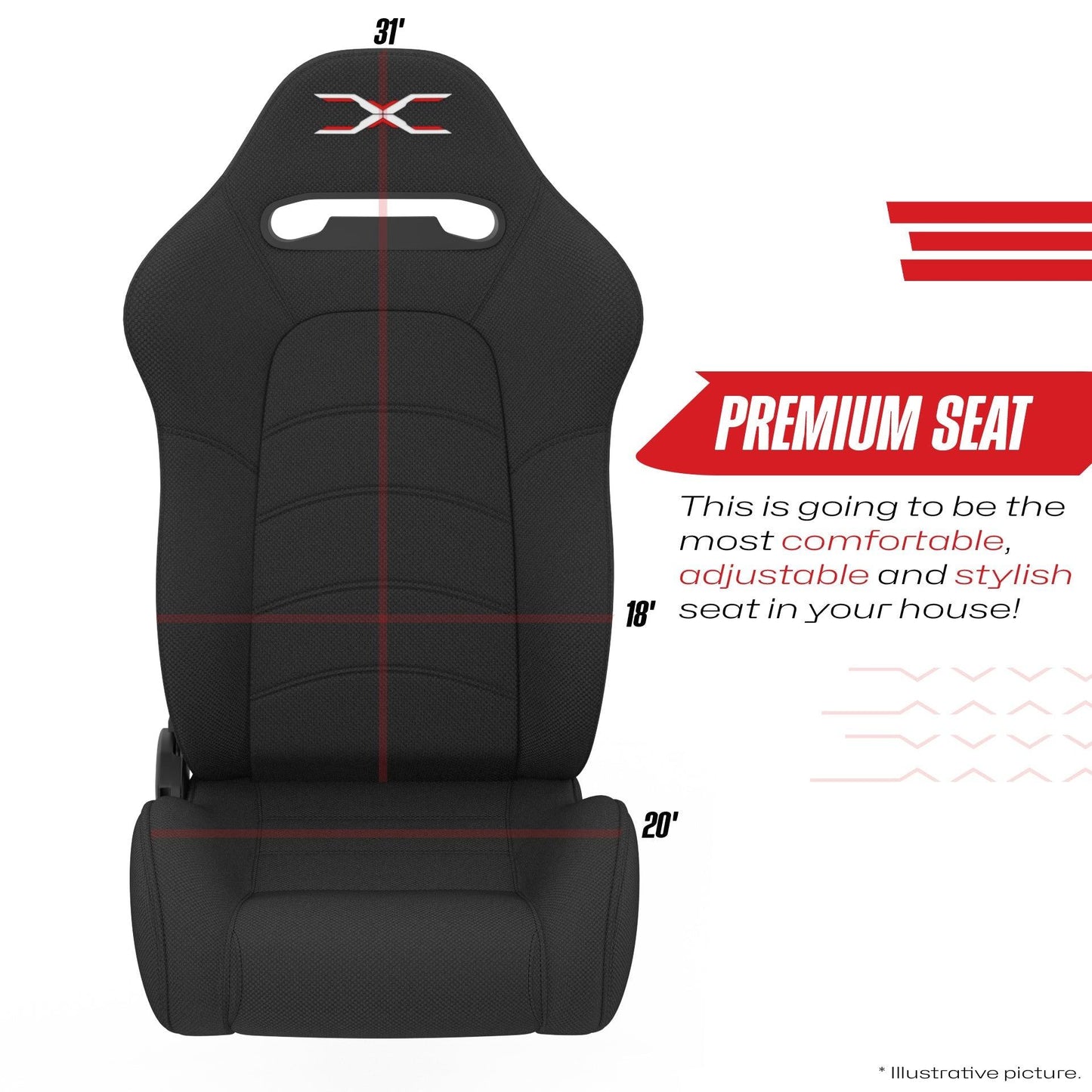 EXTREME SIMRACING COMPACT SEAT