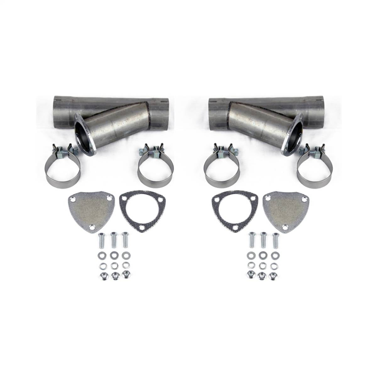 Granatelli 2.5-Inch Dual Round Manual Mild Steel Slip-Fit Exhaust Cutout Kit – 304525D