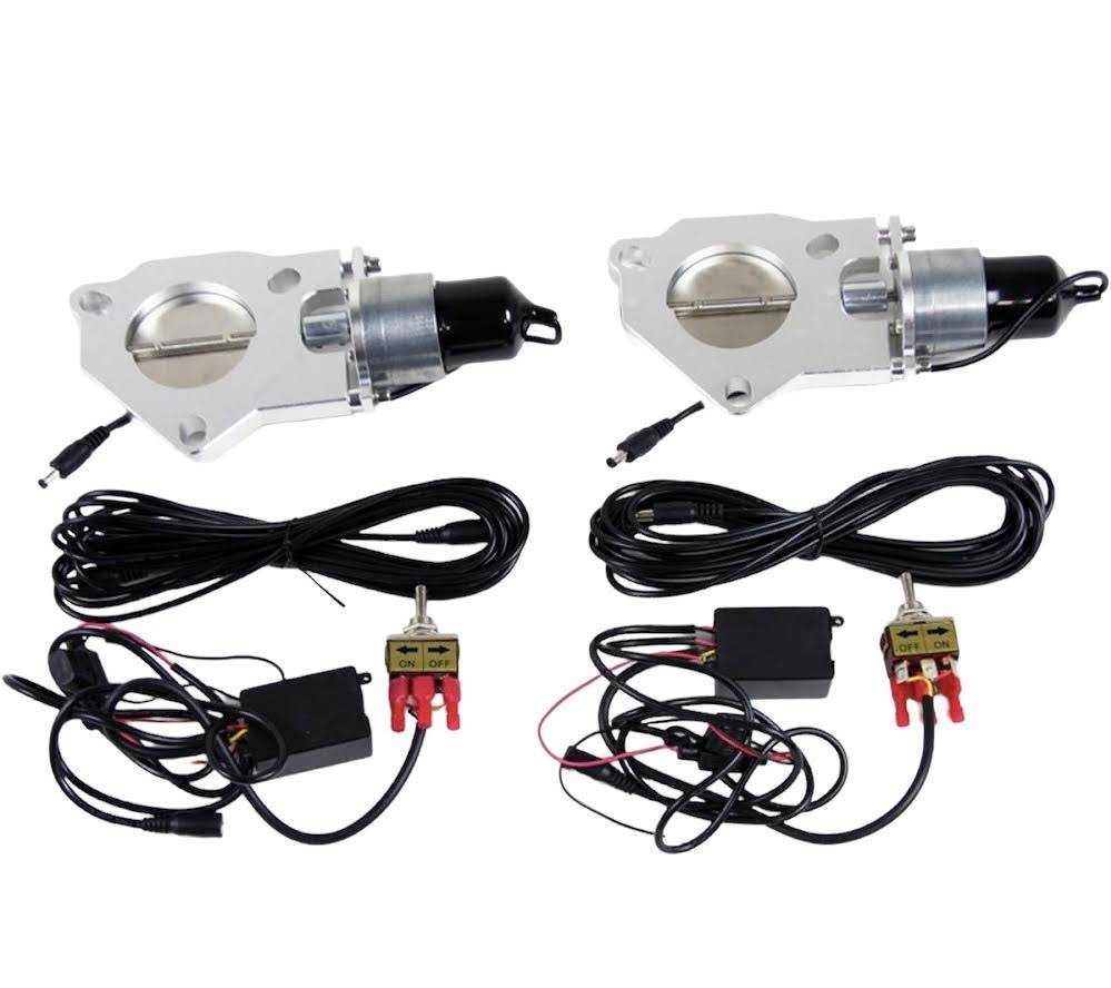 Granatelli 2.5-Inch Electronic Exhaust Cutouts – Set of 2 – 307525D