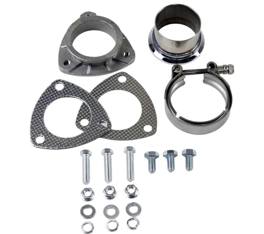 Granatelli 3" V-Band to 3-Bolt Exhaust Adapter - 307530-3