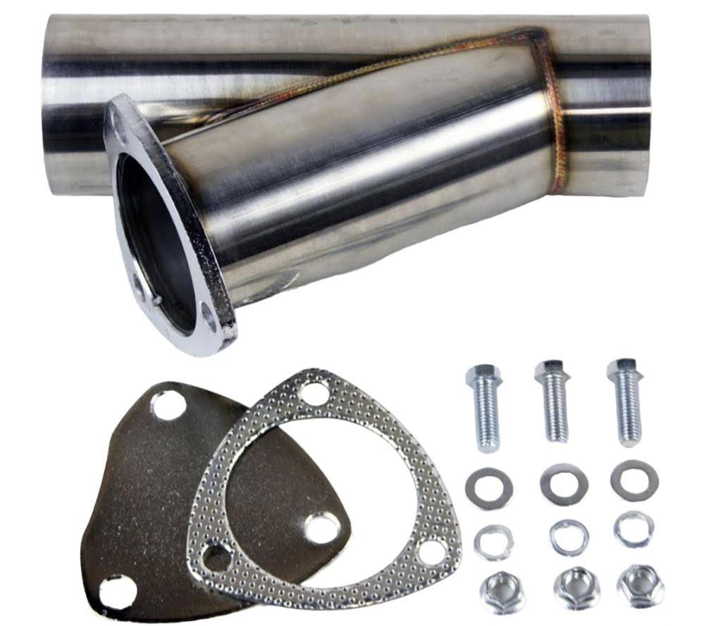 Granatelli 4-Inch Single Round Manual Stainless Steel Exhaust Cutout Kit – 306540