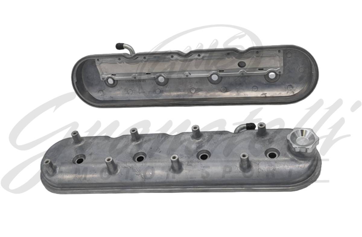 Granatelli Motor Sports LS Valve Cover Cast Finish, 4.8, 5.3, 5.7, 6.0, 6.2, 7.0L, Pair