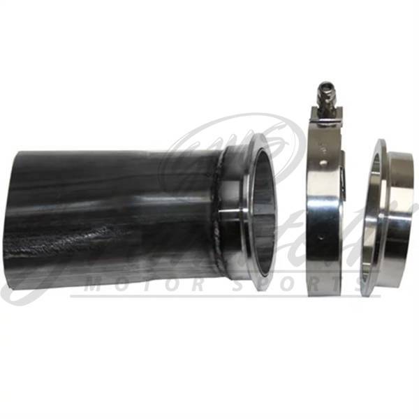 Granatelli 3" Round to 3" Oval V-Band Exhaust Adapter – 313533
