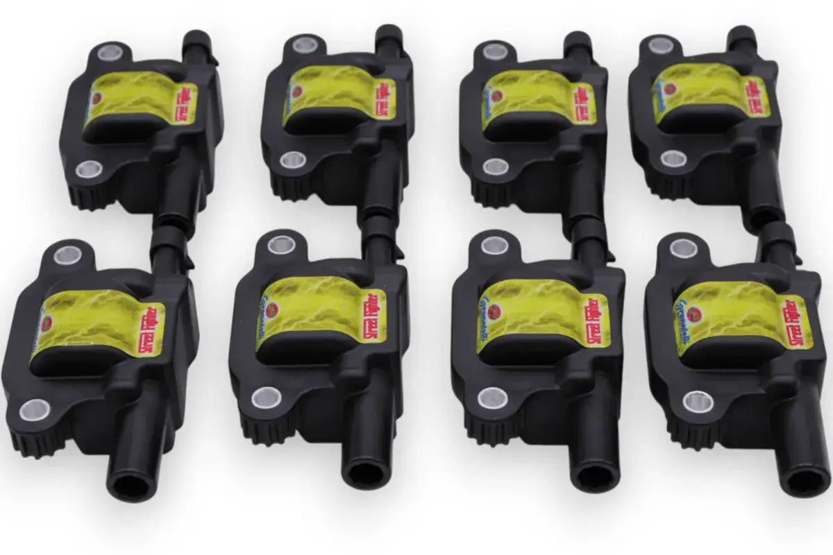 Granatelli GM LS1/LS2/LS3/LS6/LS7/LS9/LSA 60K Street Fighter Black Coil Pack Set – 28-0512-CP