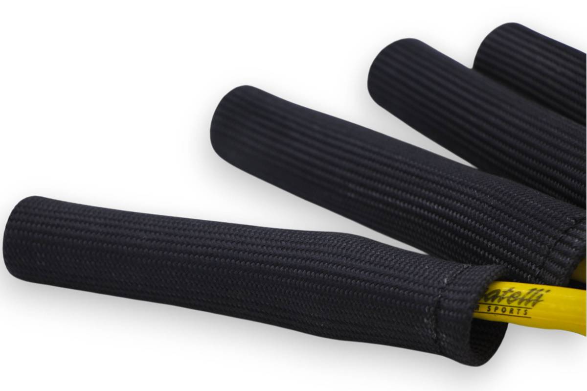 Granatelli 0-Ohm High Performance Spark Plug Wires – Yellow – 2010-2014 Ford F-150 SVT Raptor 6.2L V8 – 28-2116HTYB