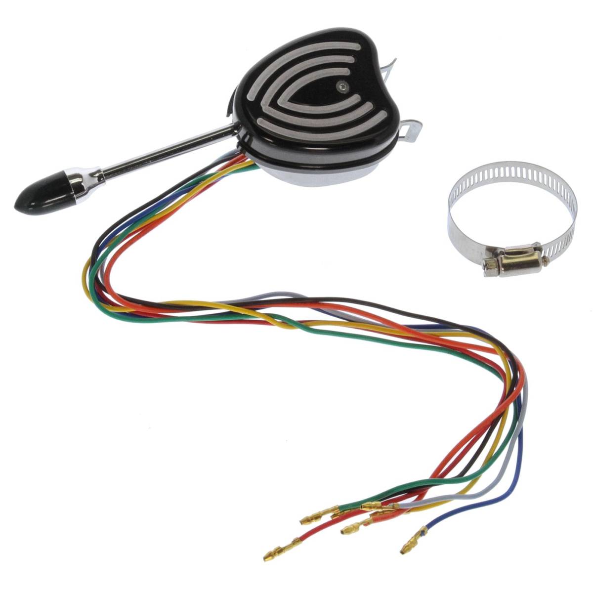 Granatelli HIP HUGGER Bright Black Billet Turn Signal Switch System – 698112BS