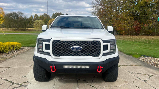 Fishbone Offroad Hood Light Pod Bracket for 2015-2023 F150/Raptor FB21353