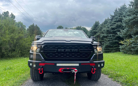 Fishbone Offroad Pike Front Bumper for 2019-2024 Dodge Ram FB22400