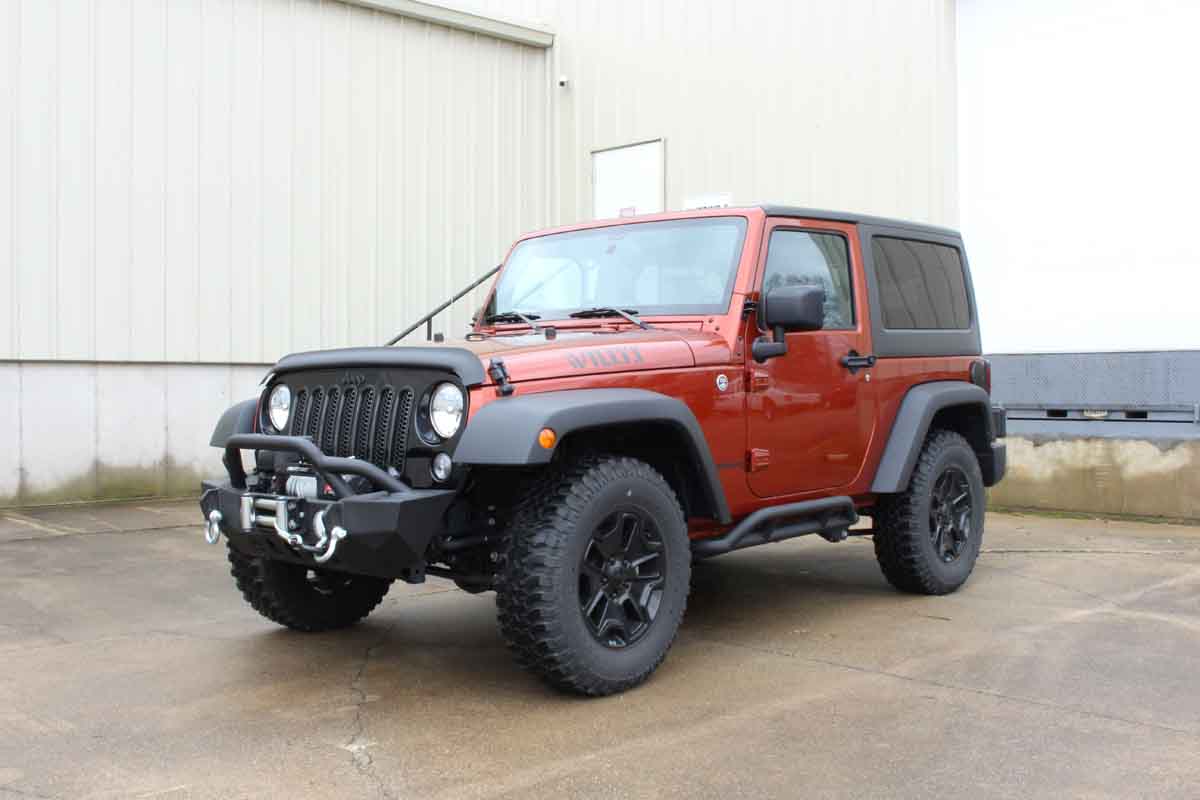 Fishbone Offroad Rocker Guards for 2007-2018 Jeep Wrangler FB23008