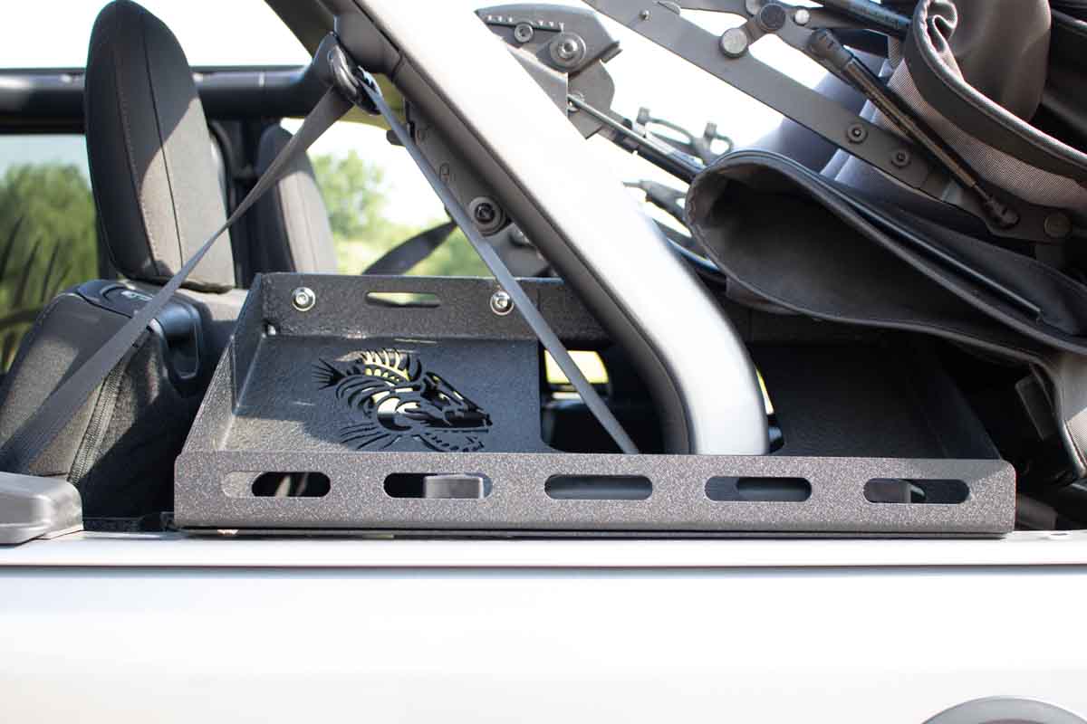Fishbone Offroad Tub Rail Tie Downs for 2007-2018 Jeep Wrangler FB25240