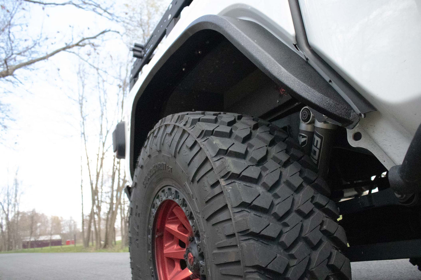 Fishbone Offroad Rear Aluminum Elite Fenders for 2020 & Up Jeep Gladiator FB33145R