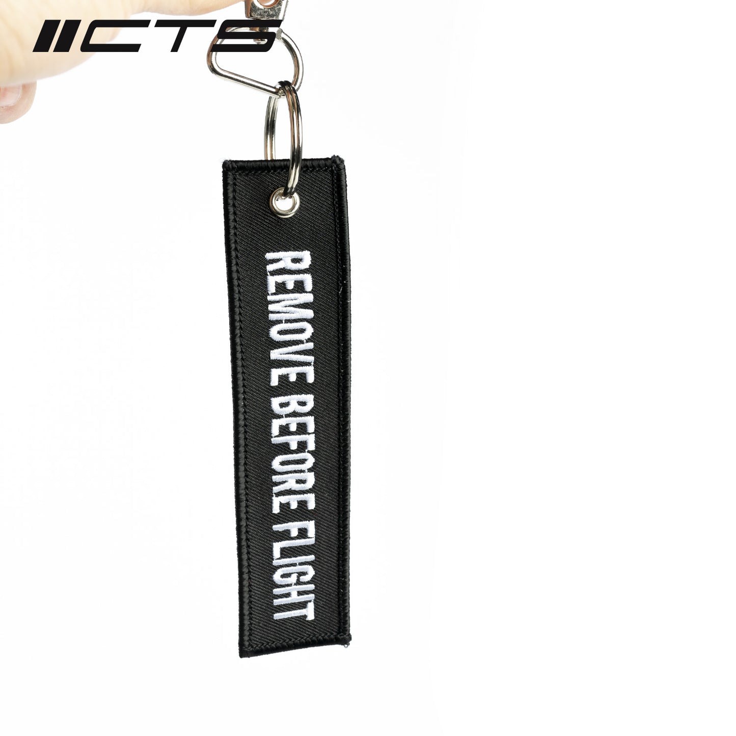 CTS Turbo Flight Tag – “Remove Before Flight” – Black CTS-TAG-FLIGHT-BLK