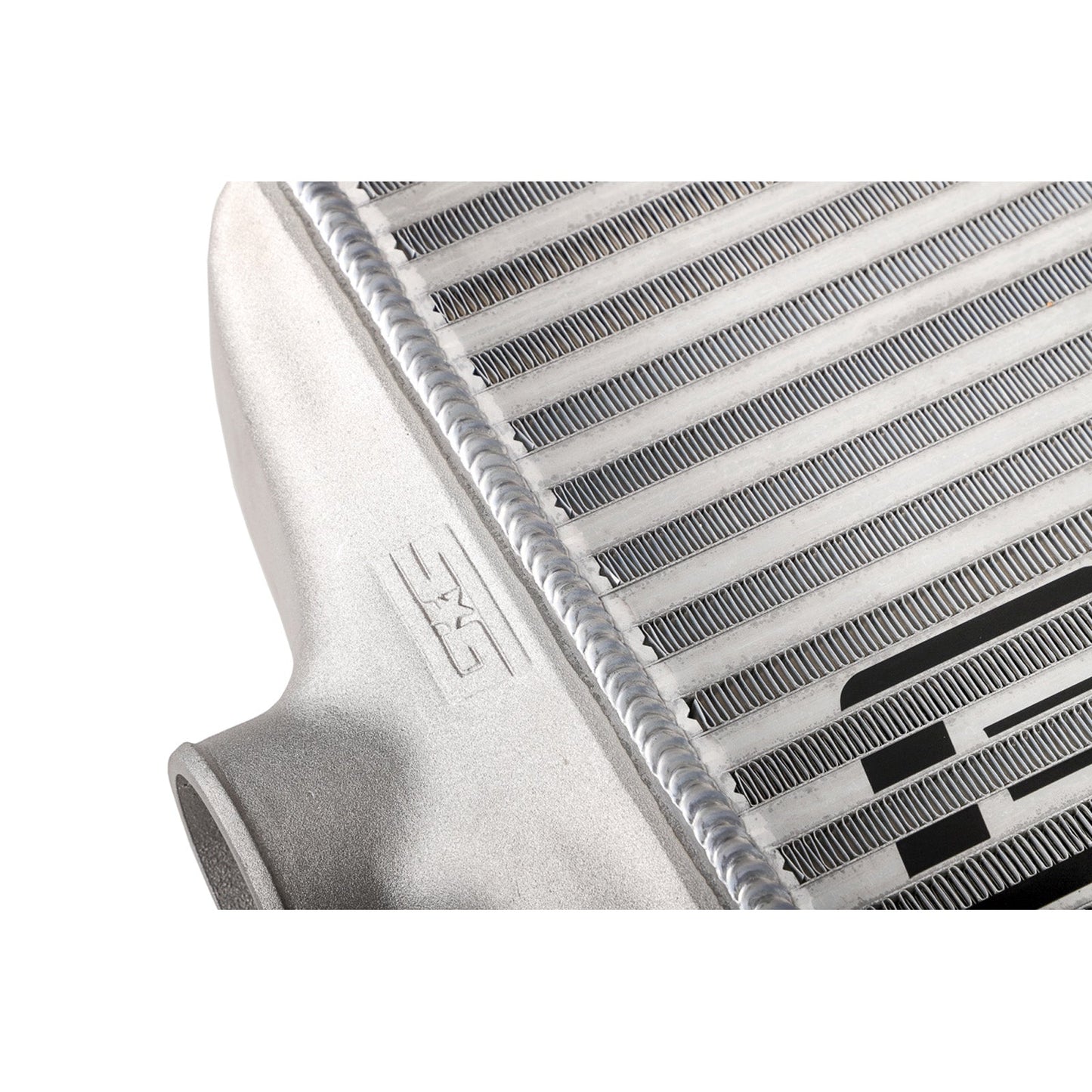 GrimmSpeed Front Mount Intercooler Kit - Raw Core with Black Piping - 2015-21 Subaru WRX GRM090239