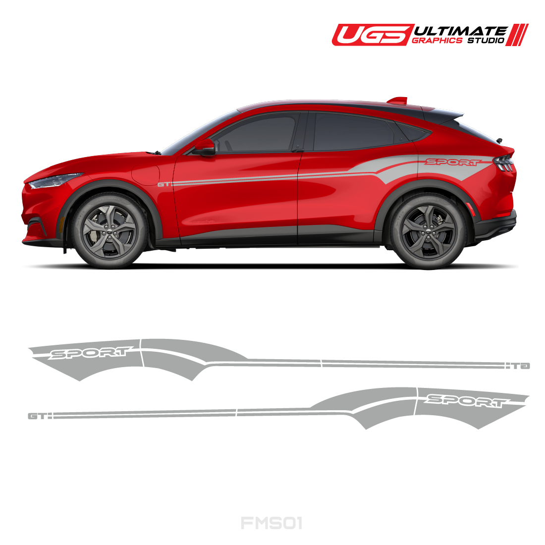 Ford Mach-E Sport - Custom Text
