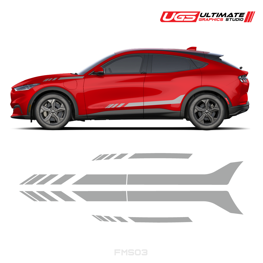 Ford Mach-E Side Graphics