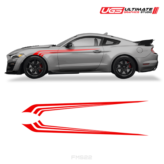 Ford Mustang Fender Accent Graphics