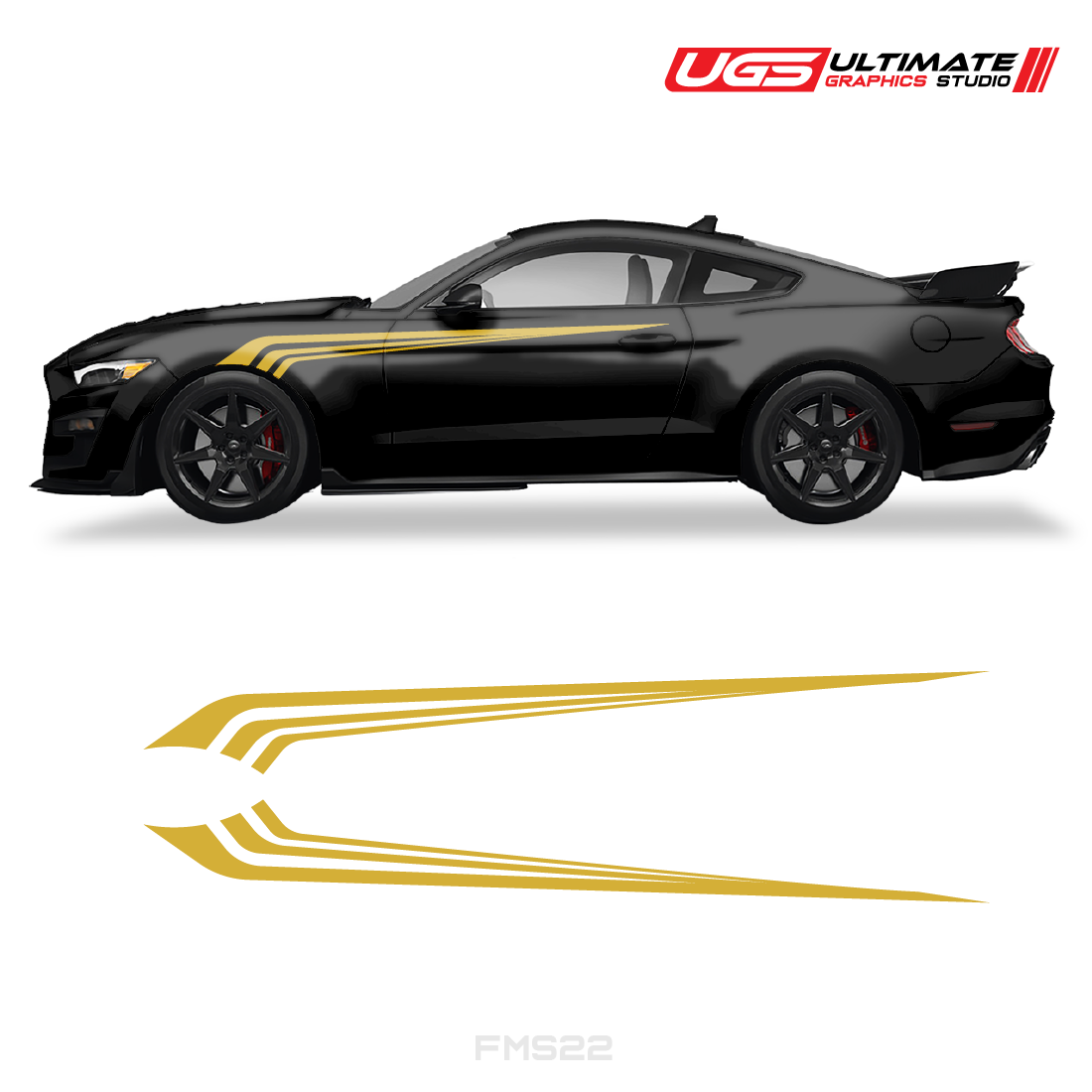 Ford Mustang Fender Accent Graphics