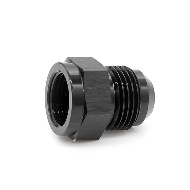 -6AN Female AN to -10AN Male AN Flare Expanding Adapter, Black Hard Anodized