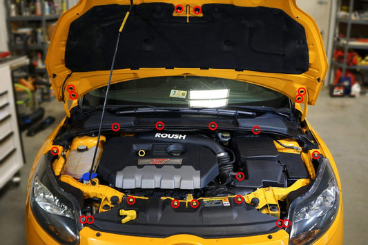 Ford Focus ST (2011-2014) Titanium Engine Bay Kits