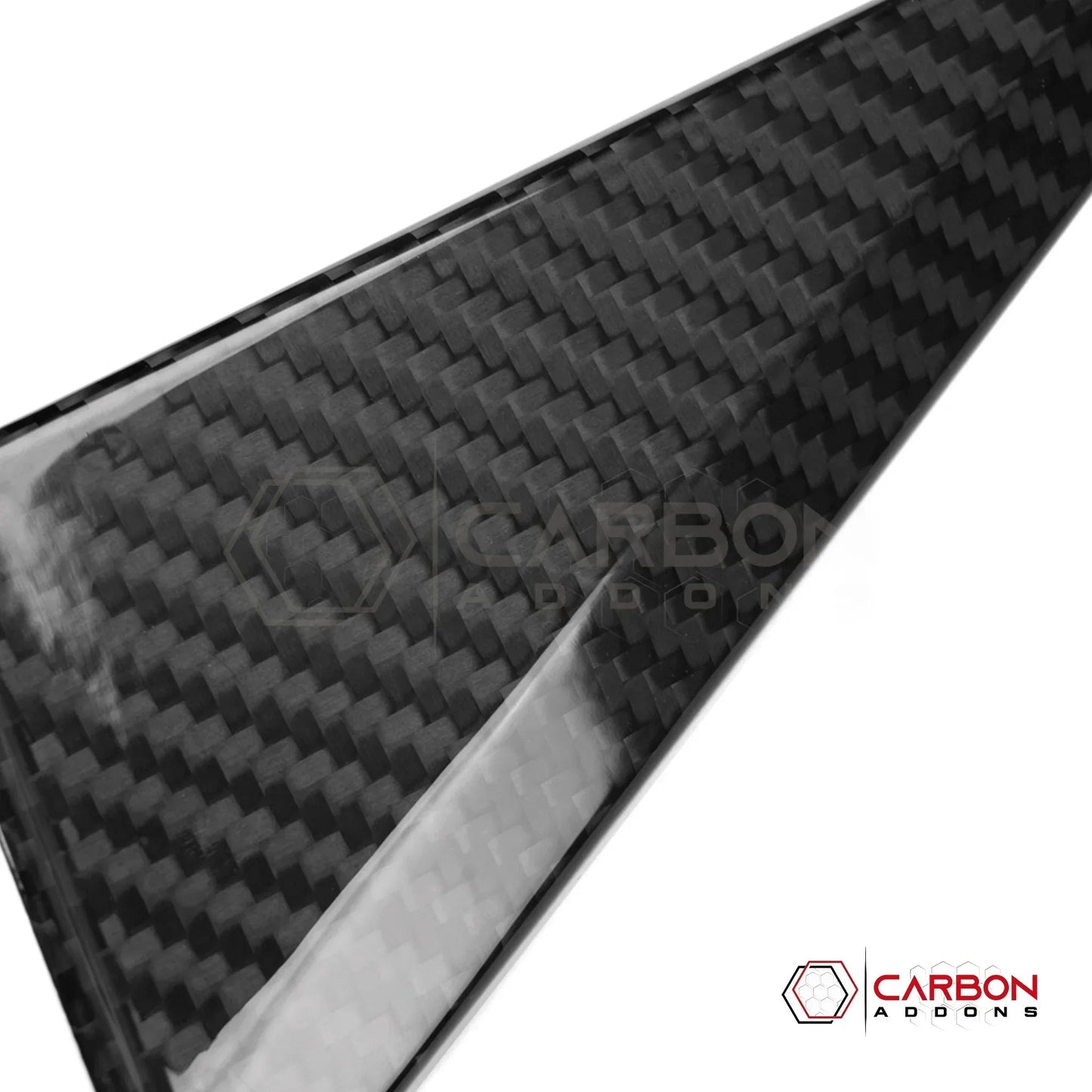 Real Carbon Fiber A-Pillar Exterior Trim Cover For Ford Bronco (2021–2025)