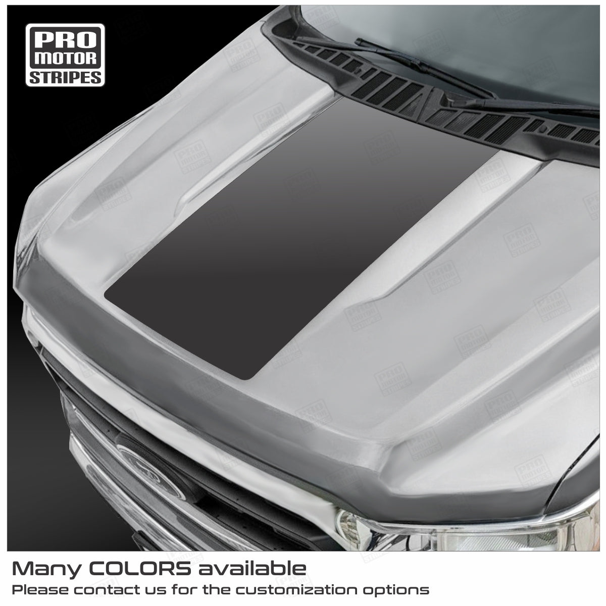 Ford F150 2021-2024 Hood Accent Decal F-150 Stripe