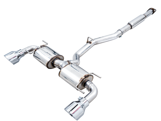 AWE Tuning Touring Edition Exhaust for Subaru BRZ / Toyota GR86 / Toyota 86 - Chrome Silver Tips 3015-32486