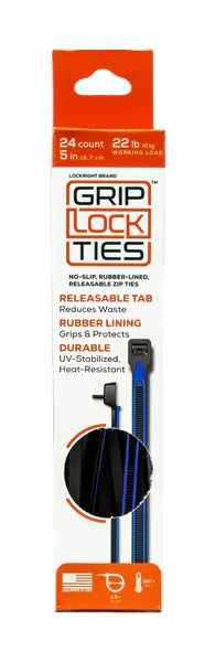 G5-BKBU-X24 GRIP LOCK TIES