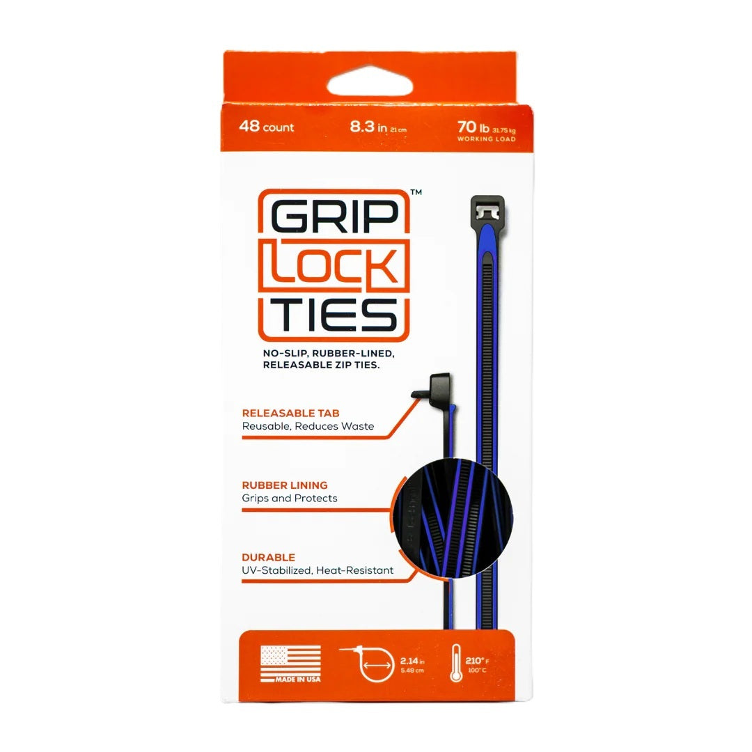 G8-BKBU-X48 GRIP LOCK TIES