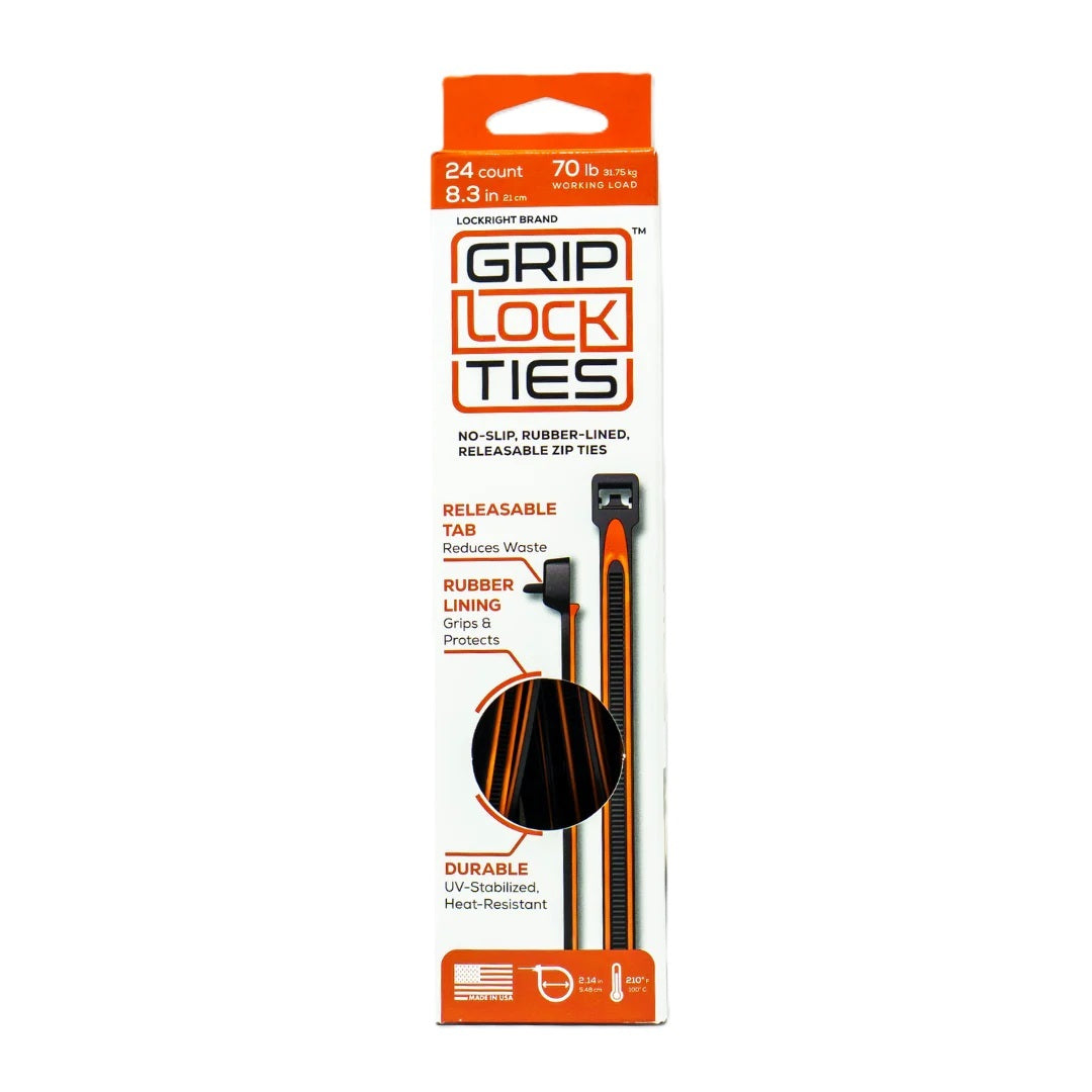 G8-BKOG-X24 GRIP LOCK TIES