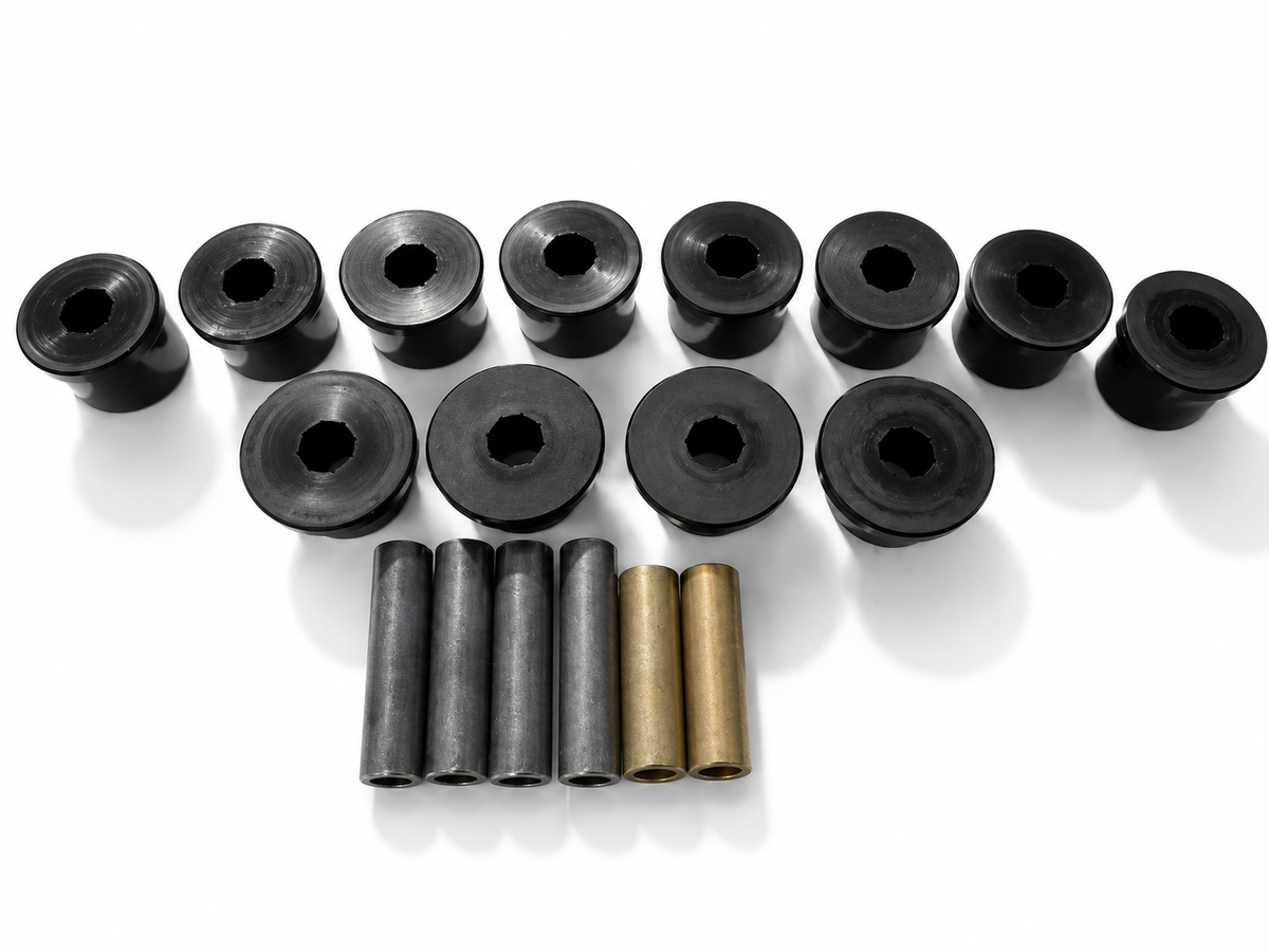Granatelli 1979–2004 Ford Mustang Rear Upper & Lower Control Arm Polyurethane Bushing Rebuild Kit – 12 Bushings – GM-CABSHKT