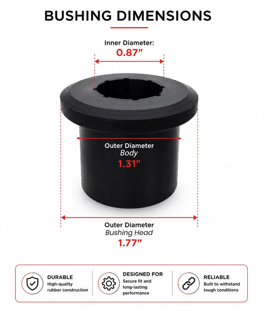 Granatelli Tubular A-Arm Polyurethane Bushing Rebuild Kit – Set of 8 – GM-TA-KIT