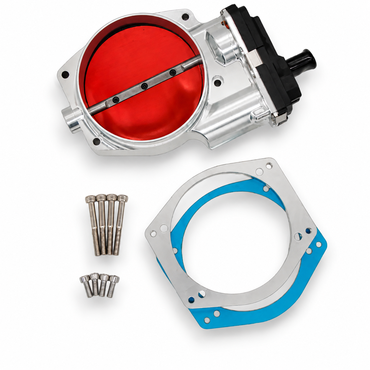 Granatelli 112mm 2014–2024 GM LT1/LT4/LT5 Natural Billet Drive-By-Wire Throttle Body – GMTBLT112