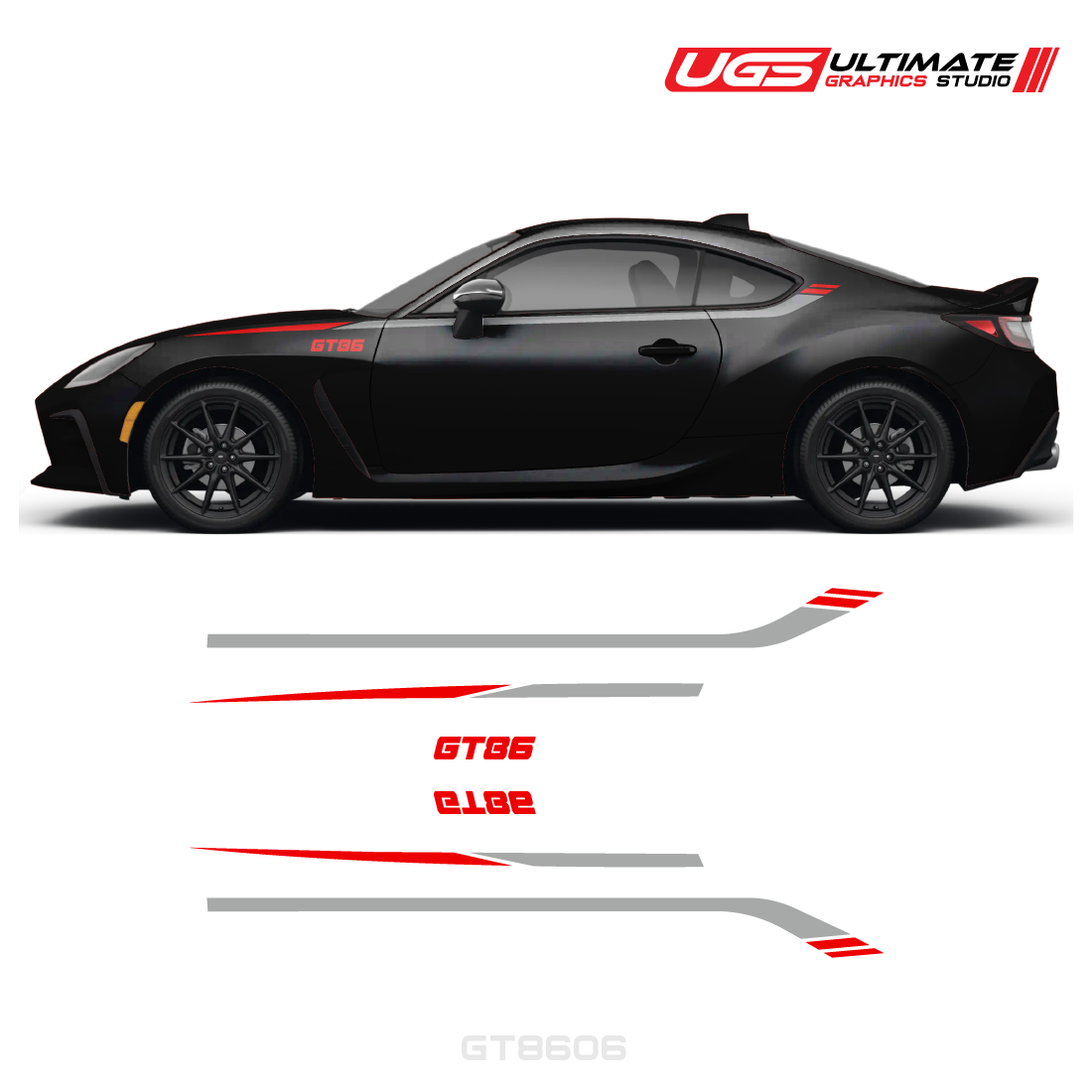 Side Stripe Graphics 2 Color