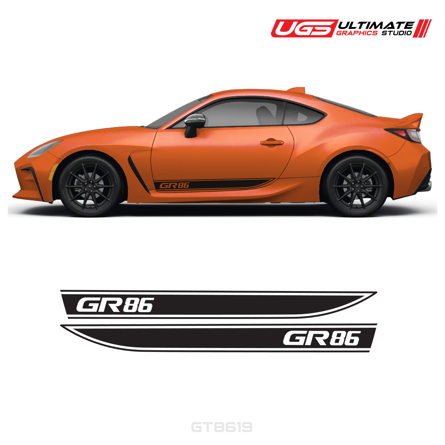 GR86 Side Decal Set With Accent