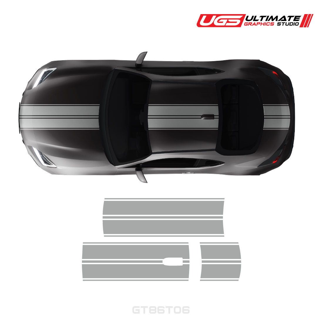 Top Dual Stripes Graphics