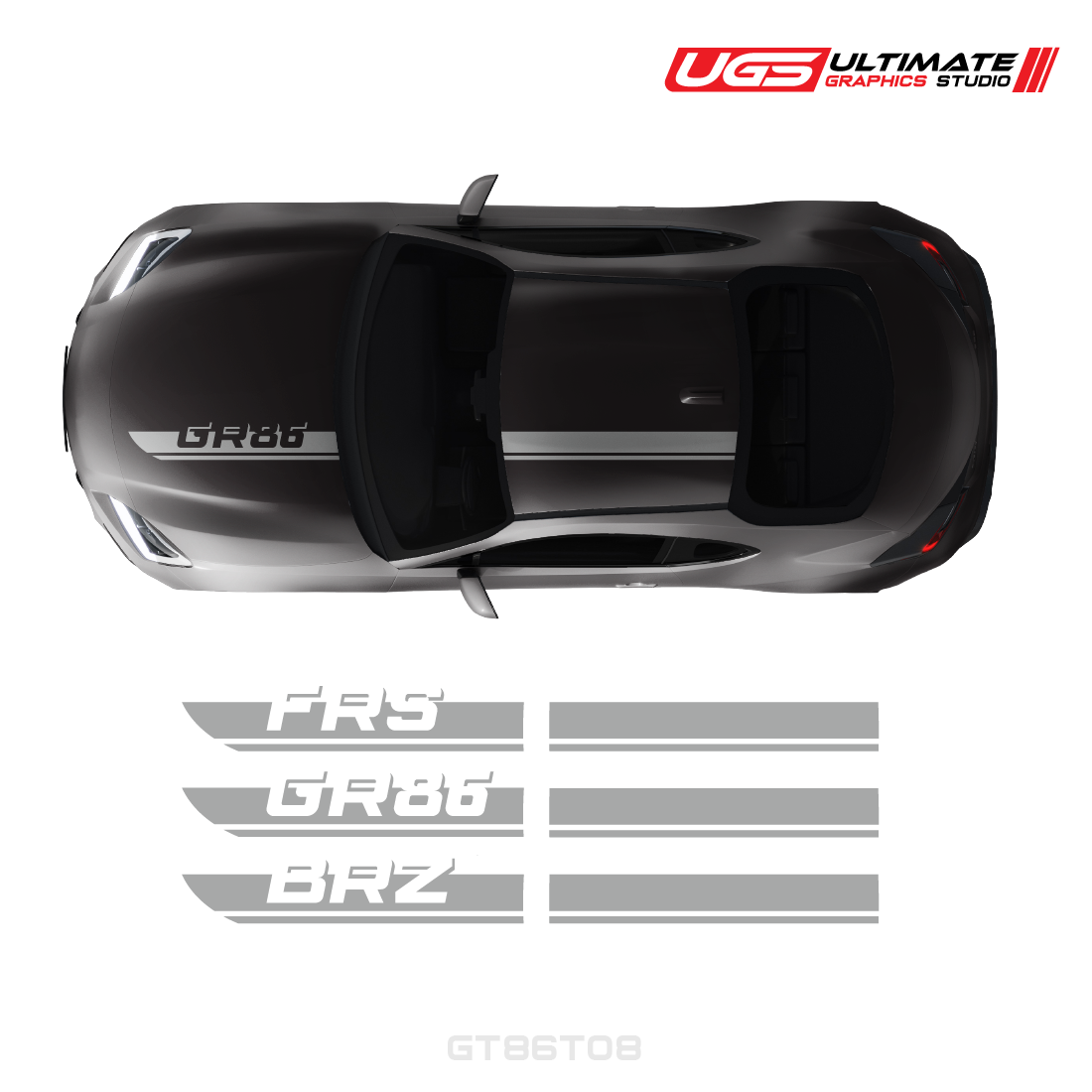 Top Stripe Accent Graphics