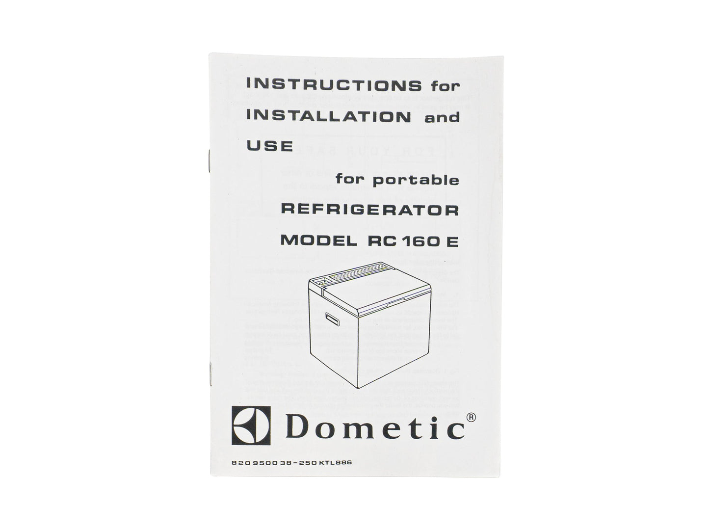 Dometic RC160E Refrigerator Manual