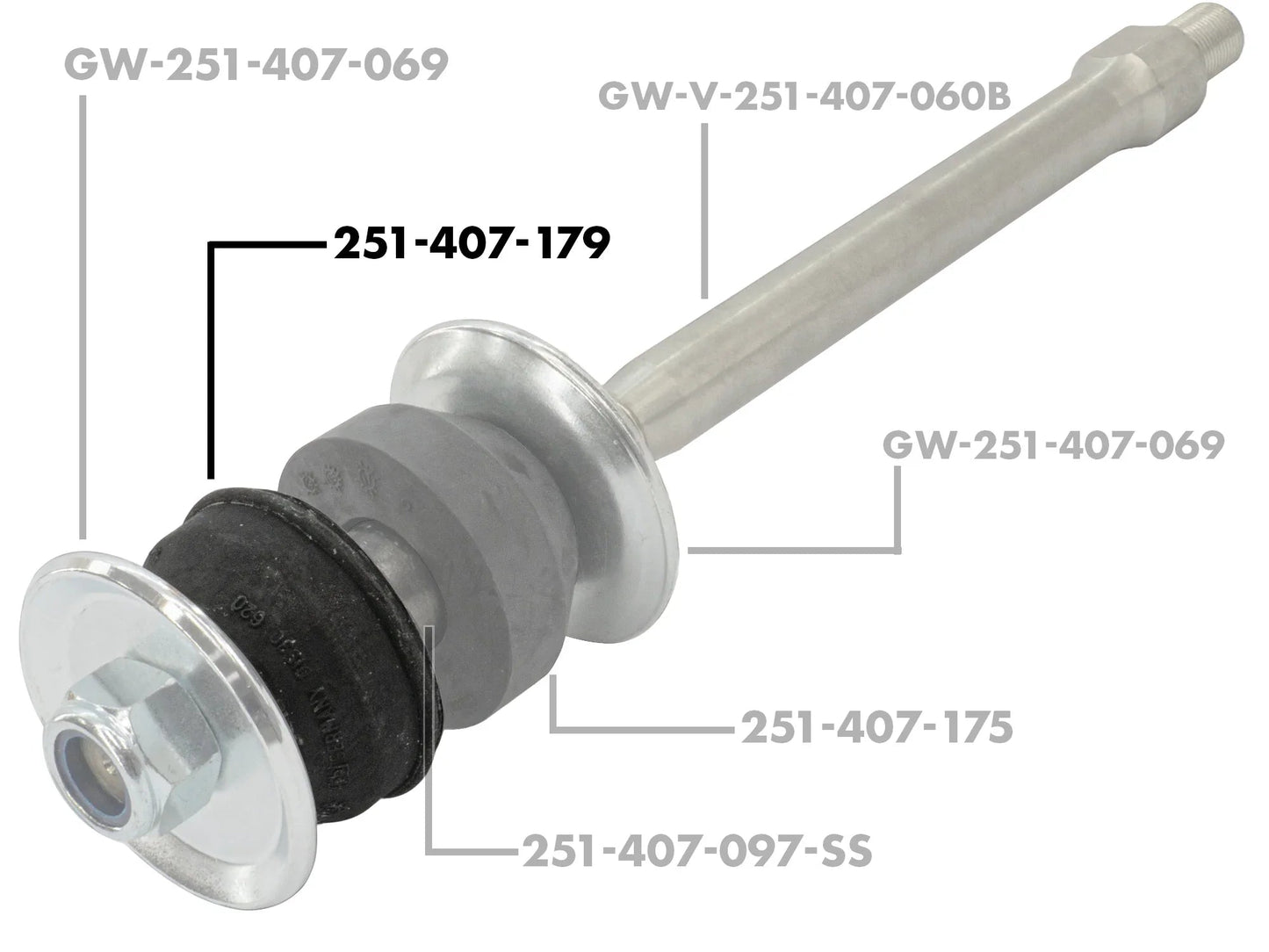 Radius Rod Bushing - Front