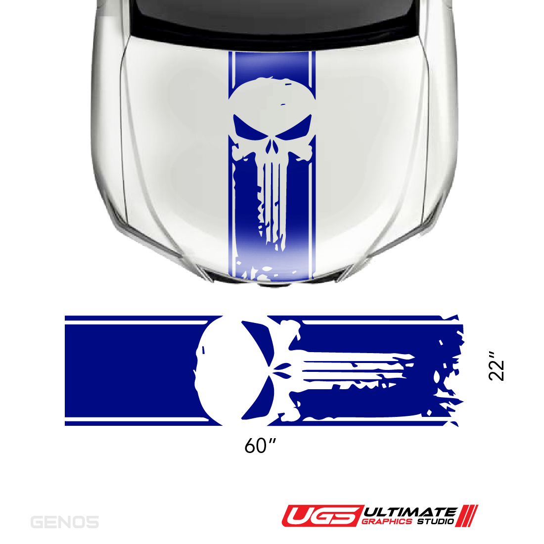 Hood Punisher Stripe