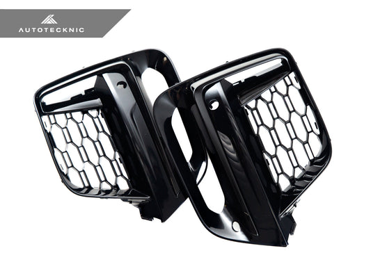 AutoTecknic Gloss Black Lower Grille Trim Set - G01 X3 | G02 X4 M40I Pre-LCI